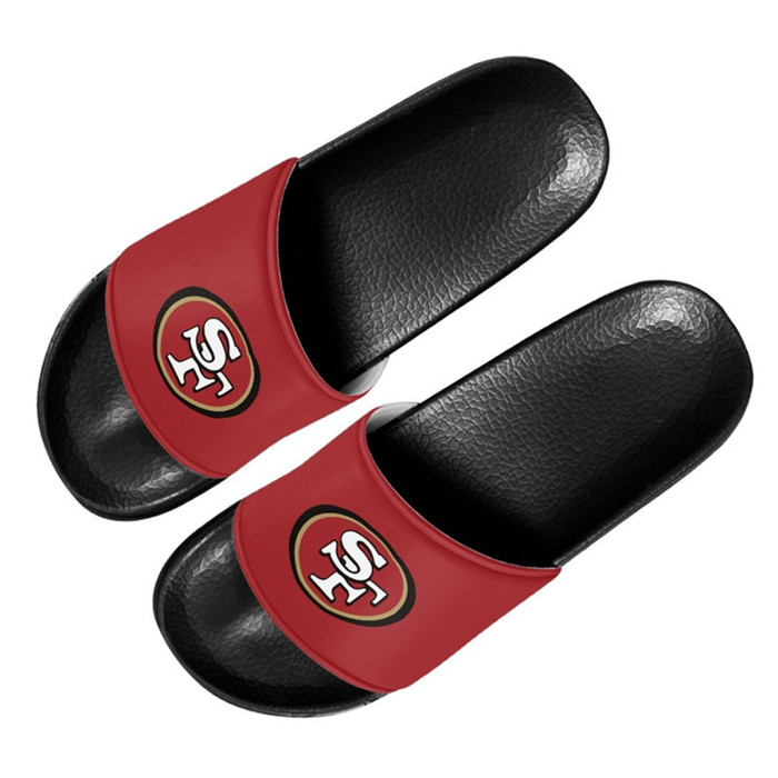 Men's San Francisco 49ers Flip Flops 002